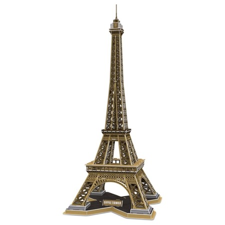National Geographic Puzzle 3D si brosura 28 pagini Paris 80 piese